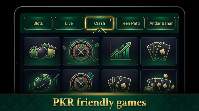 Game list for luckypkr games section - 5