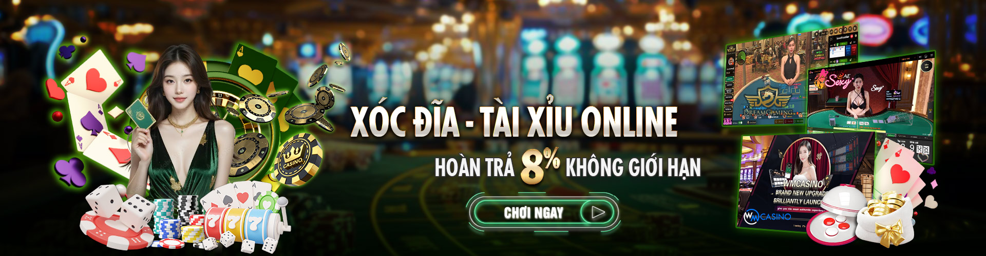 Hình ảnh quảng cáo của kv999 hiển thị nền tảng và các lợi ích